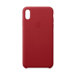Apple - (PRODUCT) RED - cover per cellulare - pelle - rosso - per iPhone XS Max